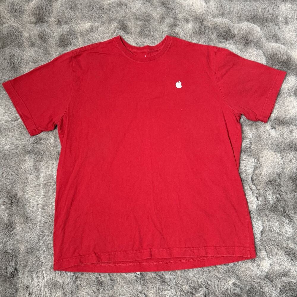 Red Apple Store Employee Uniform T-Shirt Mens Size Large